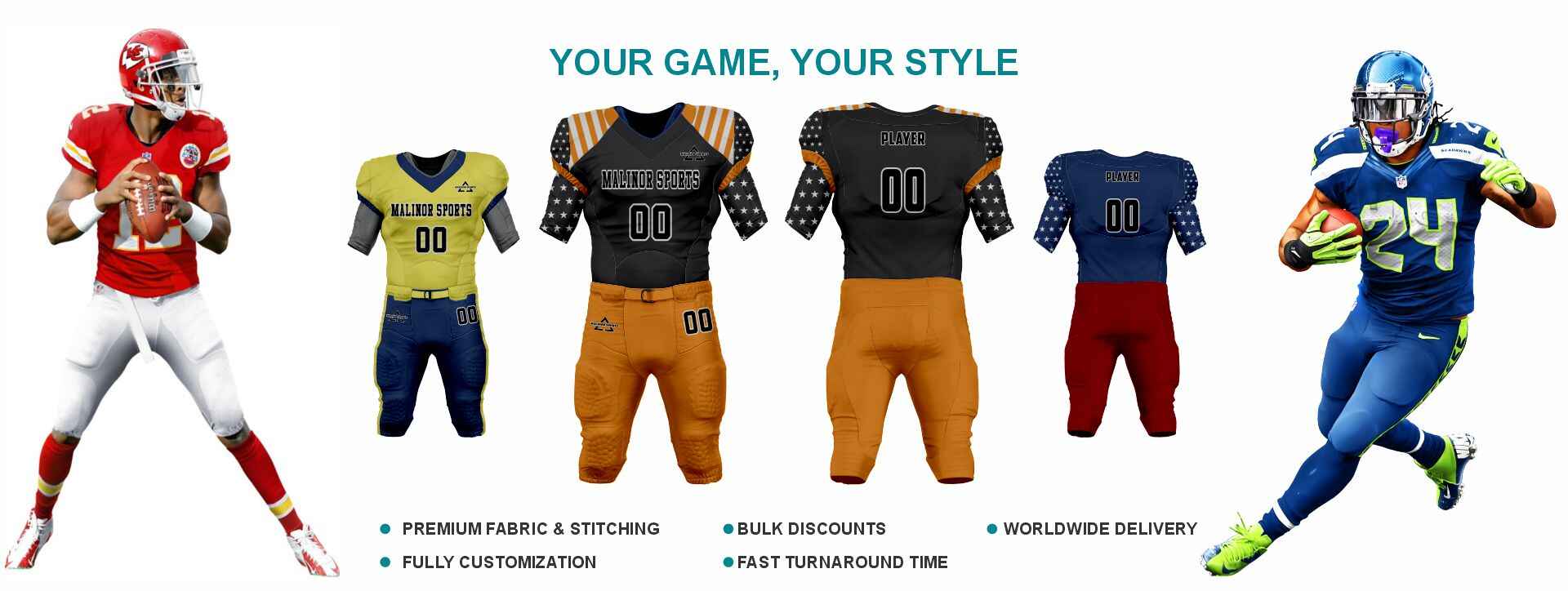 american football banner