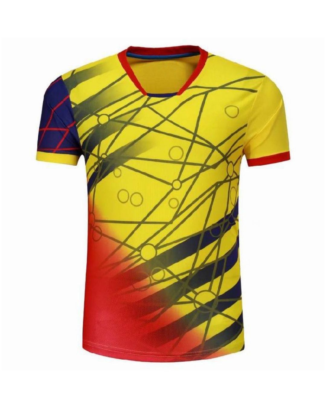 custom tennis shirt sublimated club uniform Malinor Sports