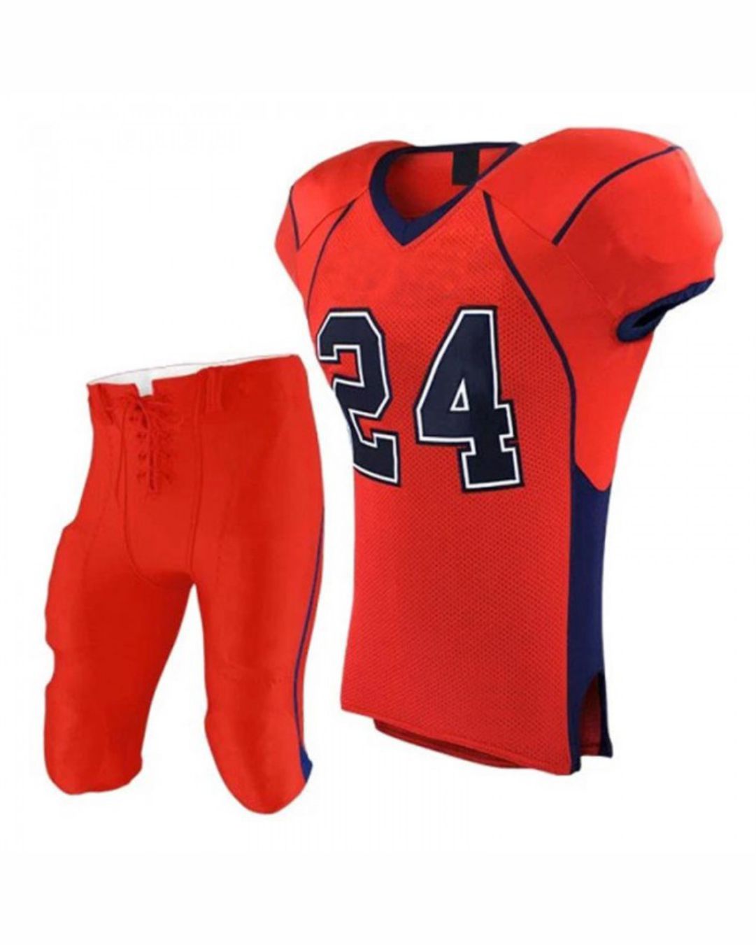 sublimated football uniform navy blue custom team jersey
