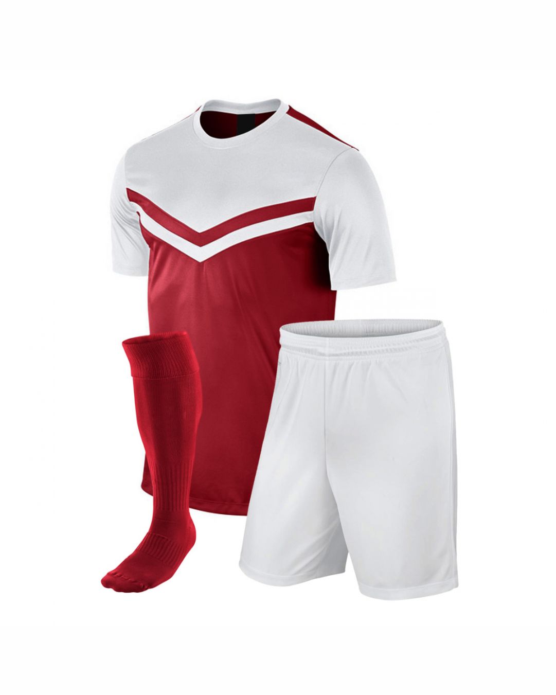 soccer team uniform red black gradient sublimated custom jersey