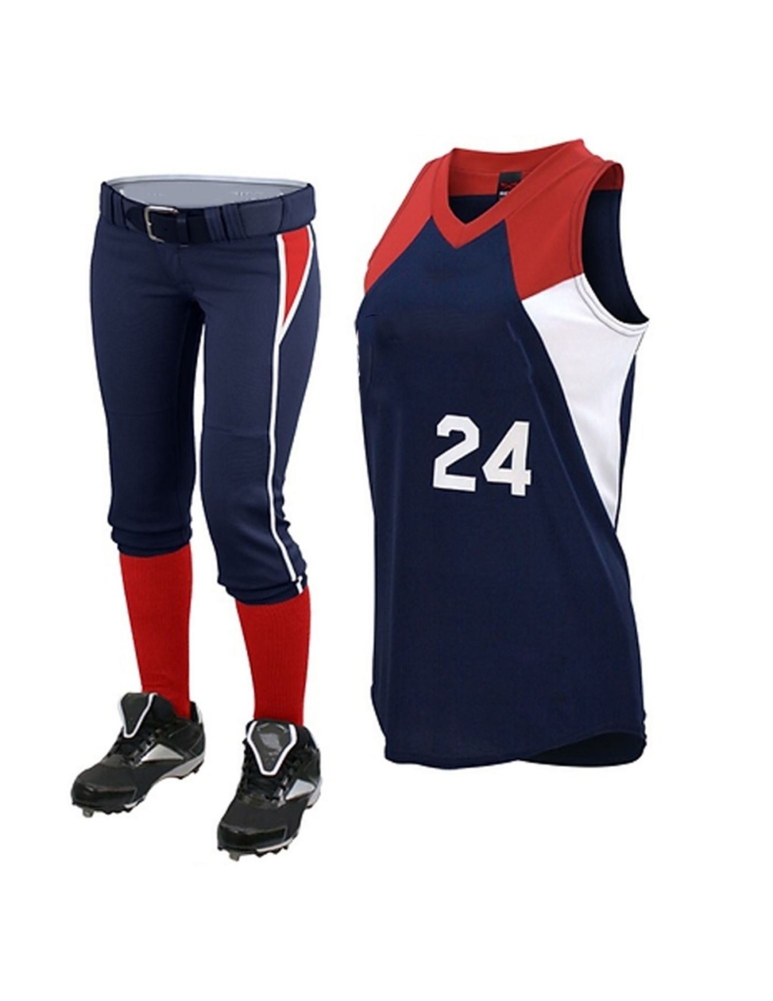 sublimated fastpitch softball team uniform Malinor Sports