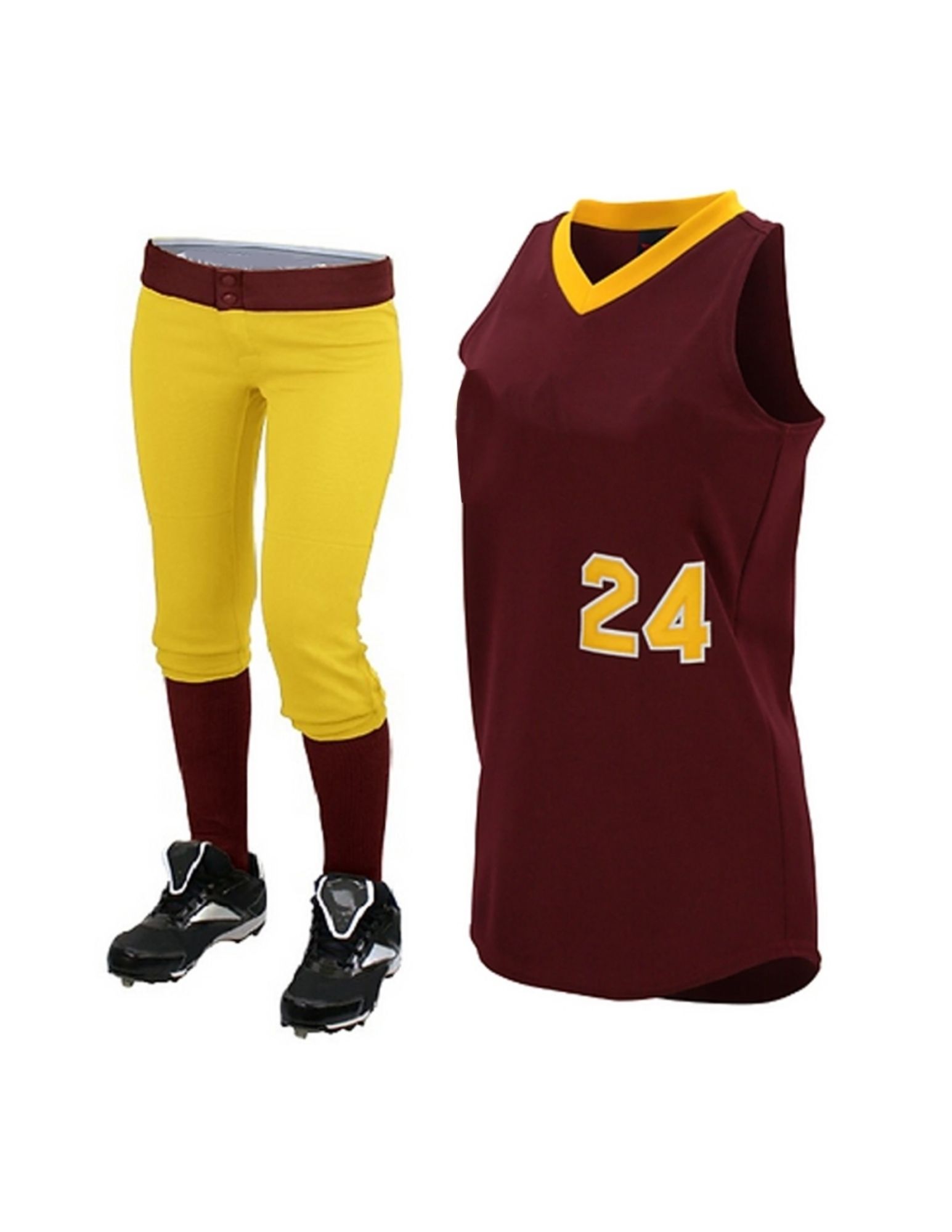 custom softball full team set sublimated Malinor Sports